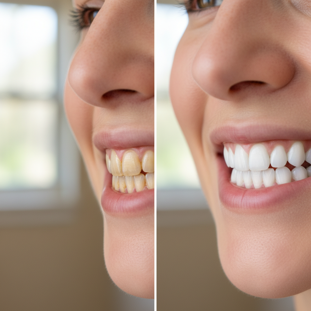 Before-after comparison