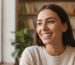 Smiling person wearing Invisalign