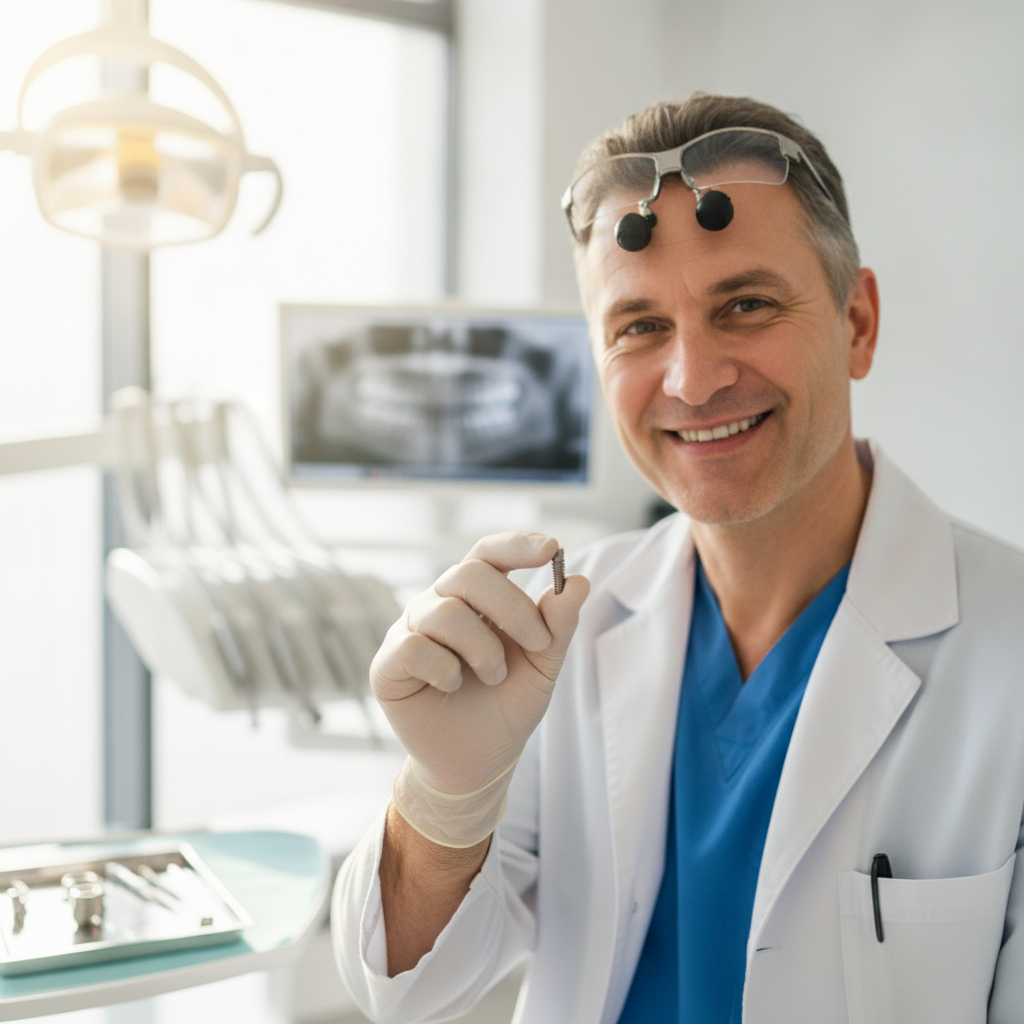 Friendly dentist