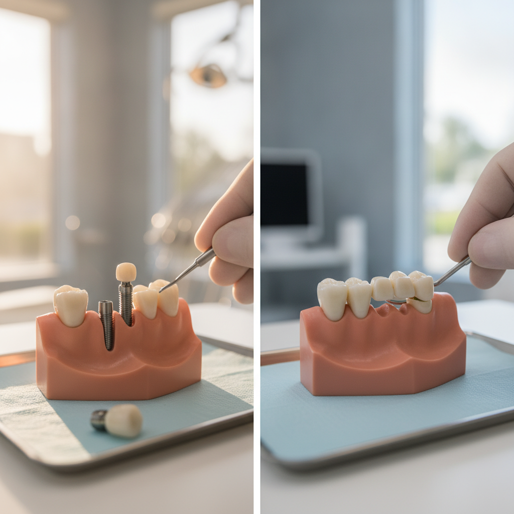 Dental model with a