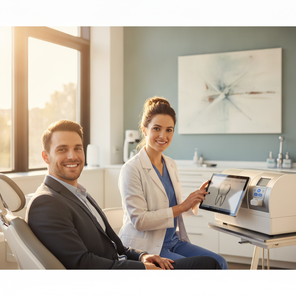 Dentist operates digital — same day crowns