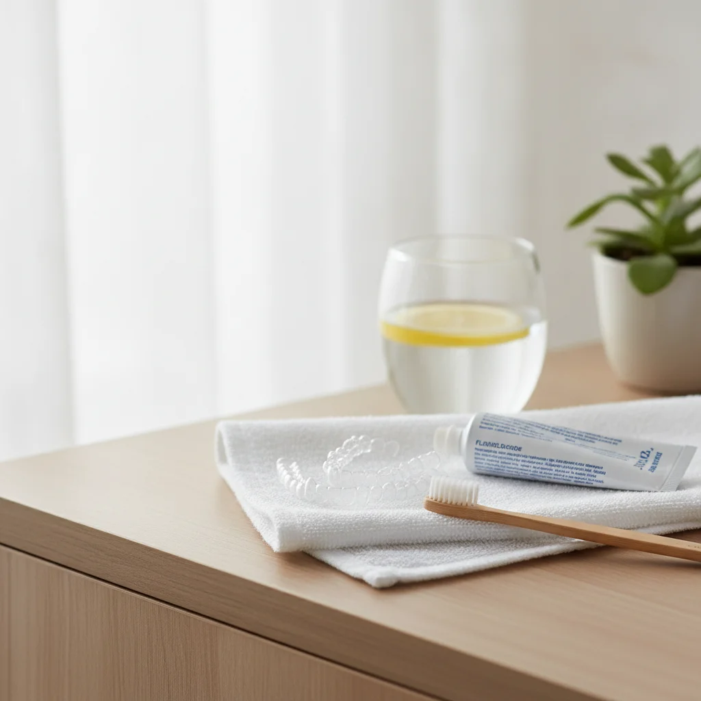 In-context supporting visual for 'Maintaining Oral Health with Invisalign: How to Prevent Cavities and Stains During Clear